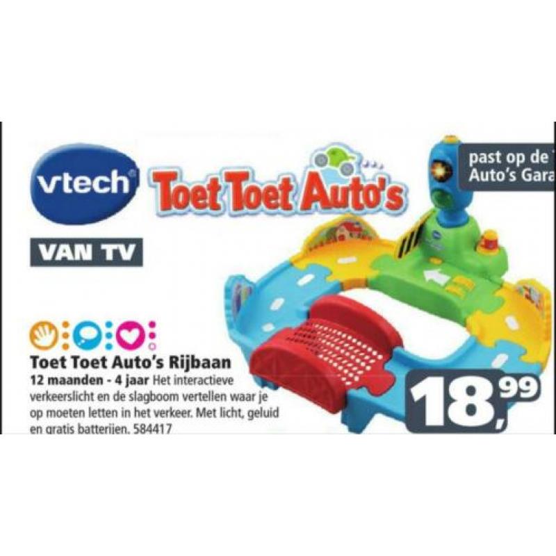 Toe toet rijbaan
