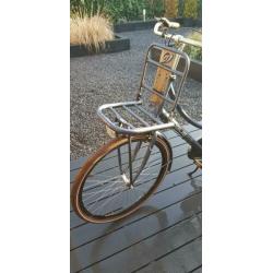 Evoque elite damesfiets. Stuurslot en vervoersrek.