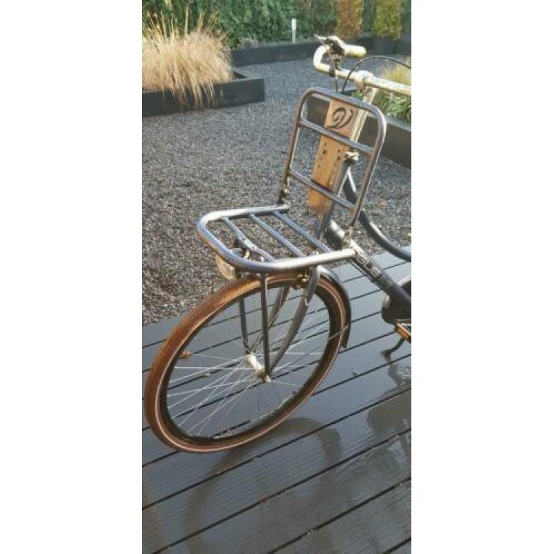 Evoque elite damesfiets. Stuurslot en vervoersrek.