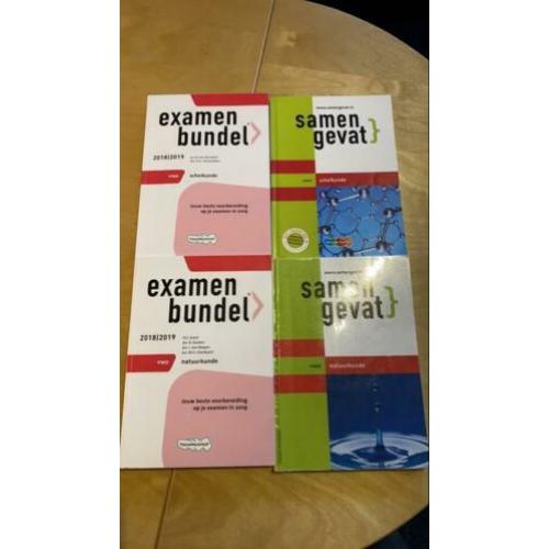Examenbundel vwo scheikunde natuurkunde
