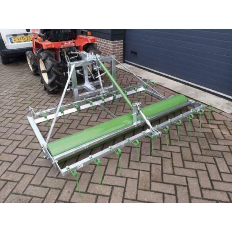 Manegevlakker vezelbodemvlakker 1,5m/2m NIEUW gegalvaniseerd