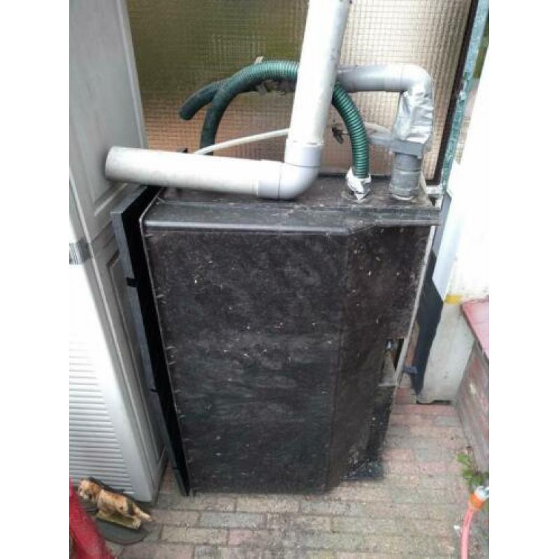 Filterbak en 2 uv lampen