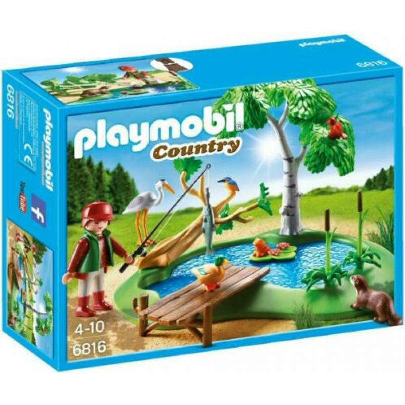 Playmobil - Visvijver (6816) Nieuw in doos. Kijk en Lees.