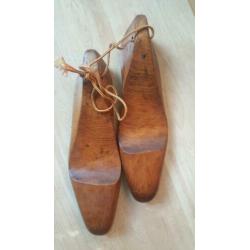 Houten schoen leest