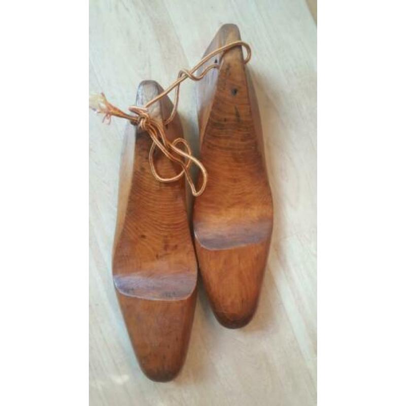 Houten schoen leest