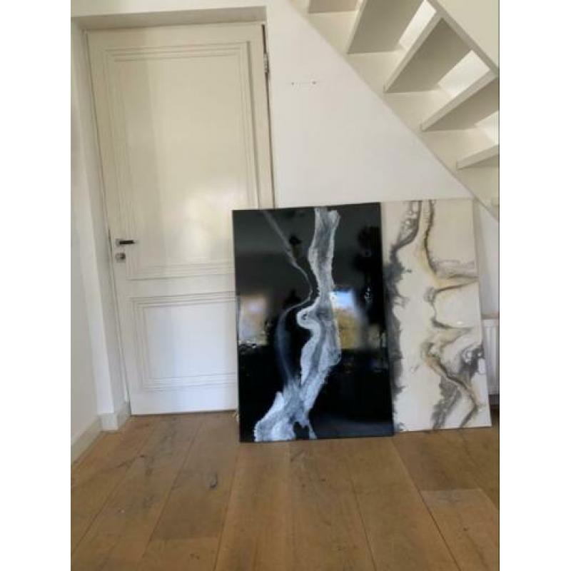 Epoxy resin schilderij modern