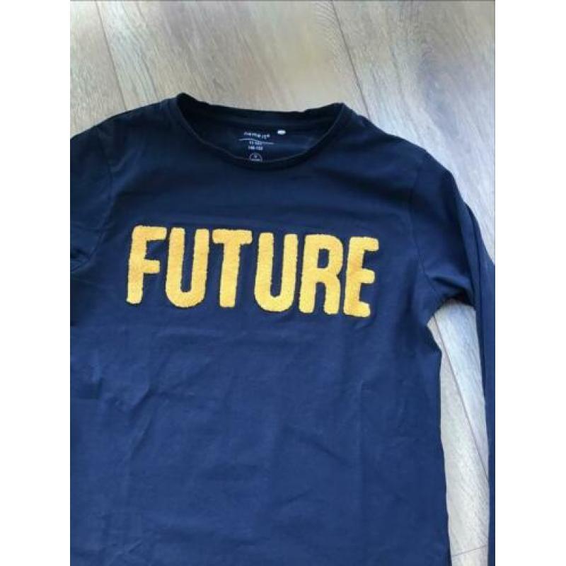 Te Koop: donker blauw NAME IT shirt/longsleeve maat 146/152