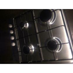 Verkocht !!rvs gaskookplaat te koop !!
