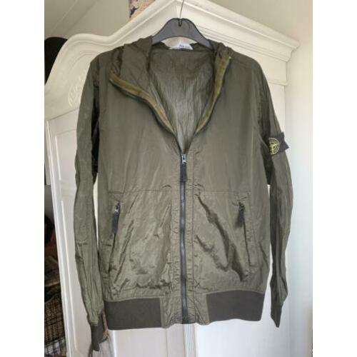 Originele Stone Island legergroen zomerjas maat M