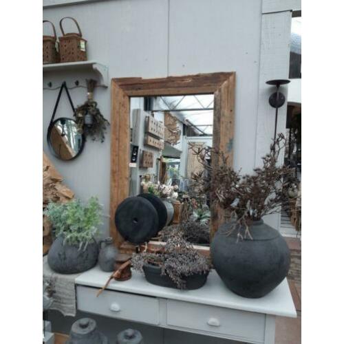 Spiegels! Hout metaal in diverse maten, soorten en kleuren!!