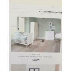 Complete babykamer zo goed als nieuw
