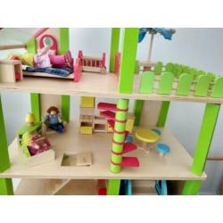 Houten WoodBeFun poppenhuis