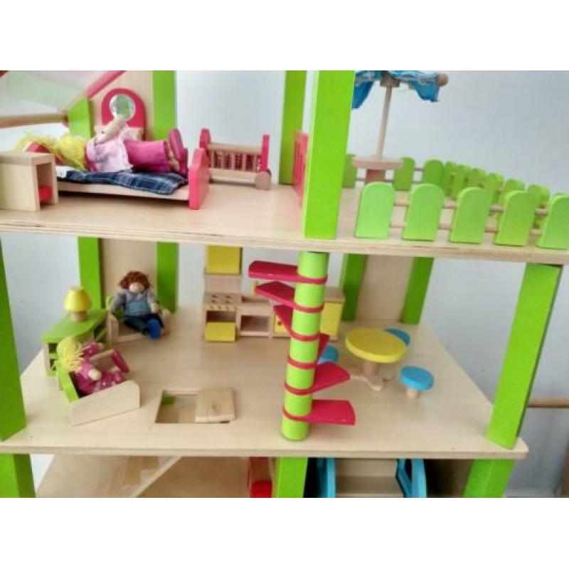 Houten WoodBeFun poppenhuis