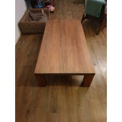 Salontafel groot van hout, Bert Plantagie