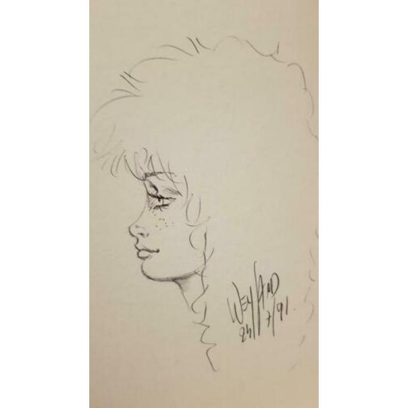 Originele tekening Aria