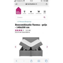 Boxspring met opbergruimte