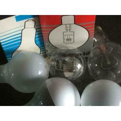 Gloeilampen 200,300,500 watt, schroefdraad