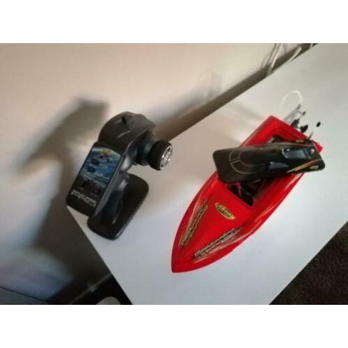 Carson brushless boot met 3s lipo 60 kmh