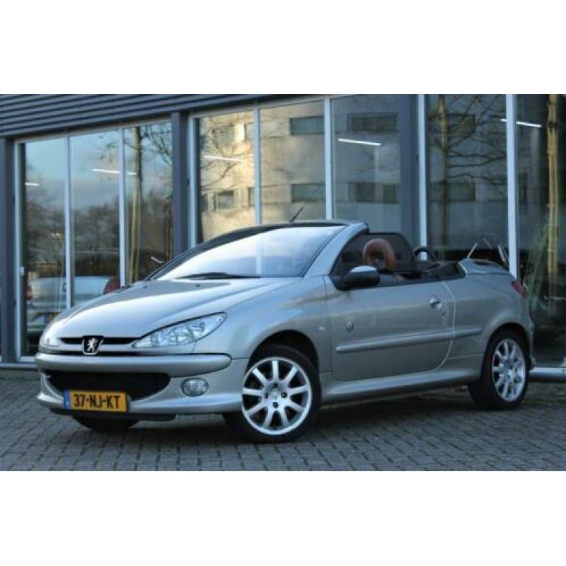 Peugeot 206 CC 2.0-16V bj 2003 Roland Garros Leer NETTE CABR