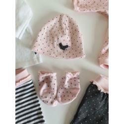 Feetje maat 50 basis collectie dots