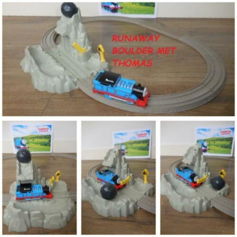 Trackmaster Thomas de Trein, Runaway Boulder Set met Thomas