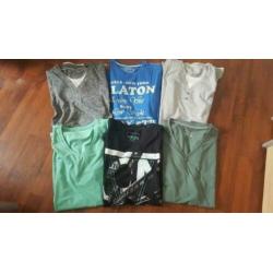 6 t'shirts XL