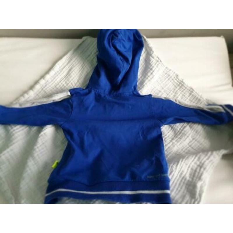 Blauw jongens vestje/ jasje