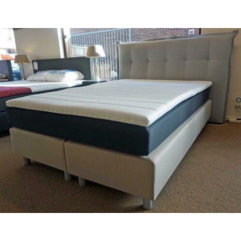 Actie! Direct leverbaar Boxspring 140 x 200 cm. MPE-9306