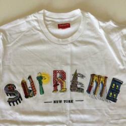 Supreme city arc tee witte 19SS t shirt t-shirt maat M
