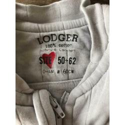 Lodger slaapzak 50-62 grijs (0-4maanden)