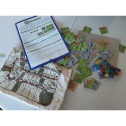 CARCASSONNE bordspel in zak, 2-5 spelers vanaf 8 jr.