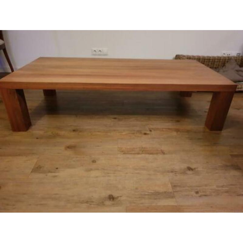 Salontafel groot van hout, Bert Plantagie
