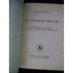 die umgebung von rom oude duitstalige reisgids uit 1960