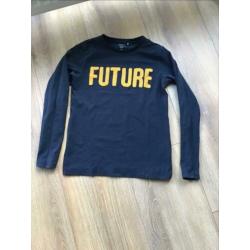 Te Koop: donker blauw NAME IT shirt/longsleeve maat 146/152