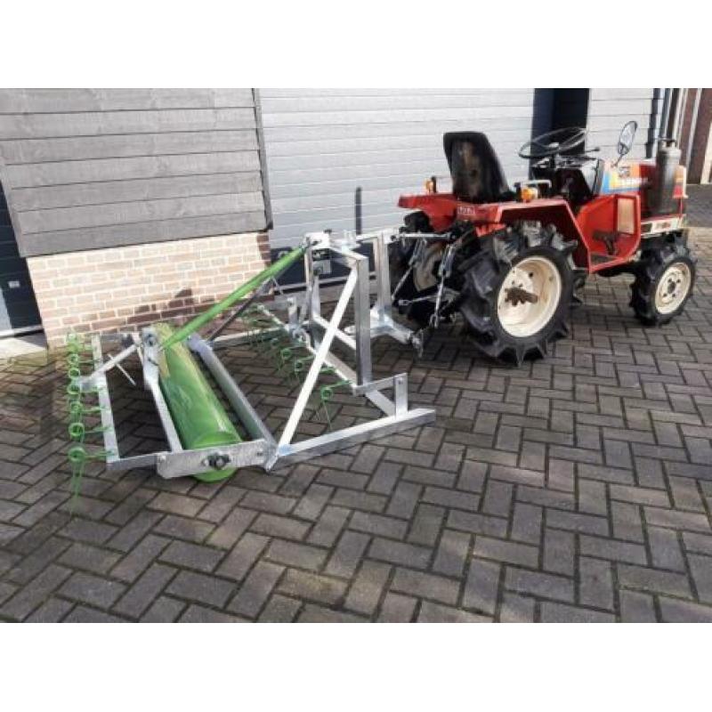 Manegevlakker vezelbodemvlakker 1,5m/2m NIEUW gegalvaniseerd
