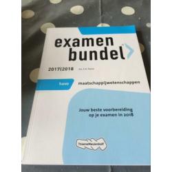 Examenbundels 2017-2018