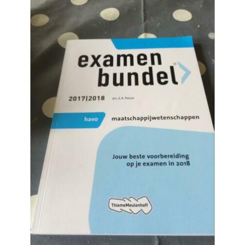 Examenbundels 2017-2018