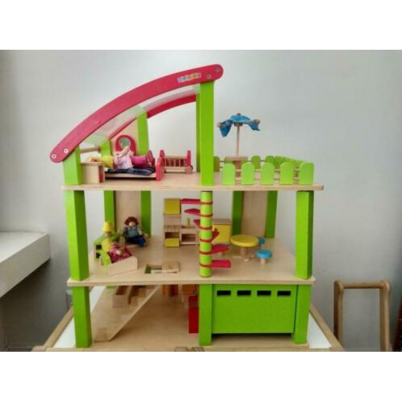 Houten WoodBeFun poppenhuis