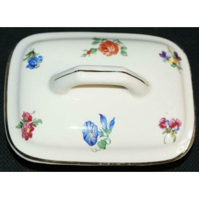 BOCH La Louvière - Toilet servies in faïence 5 st - ca 1950