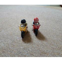Playmobil 5522 en 5116, motorrijders