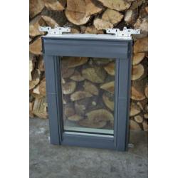 velux dakraam GGL CK02 2070Q 55x78 cm en EDW gootstukken