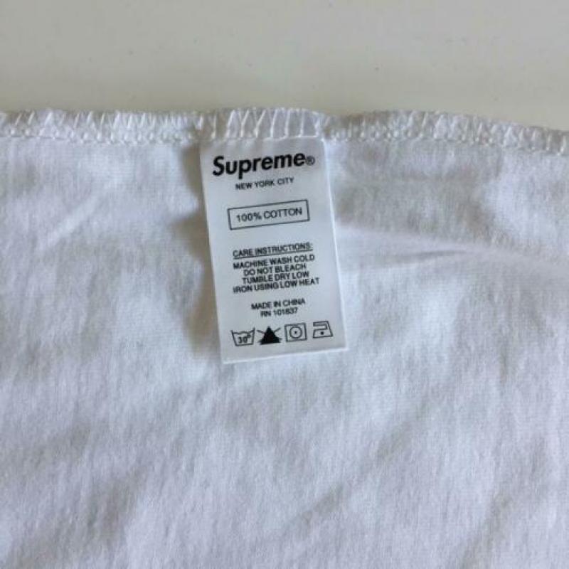 Supreme city arc tee witte 19SS t shirt t-shirt maat M