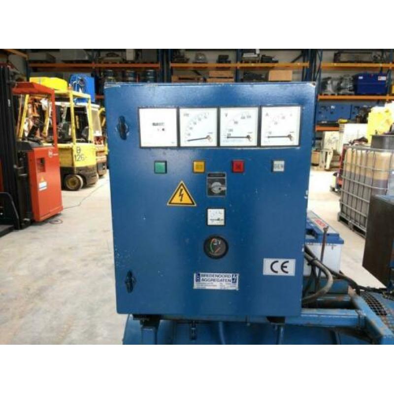 Deutz F4L 912 Piller 43 kVA generatorset met ATS