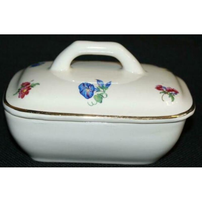 BOCH La Louvière - Toilet servies in faïence 5 st - ca 1950