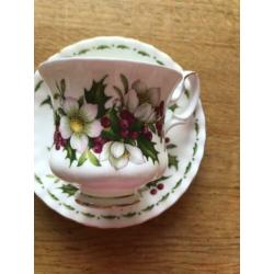 Royal Albert Flower of the month dameskopje December