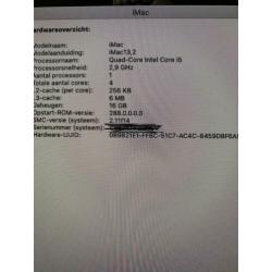 iMac 27 INCH eind 2012, in prima staat. Nieuwste update.