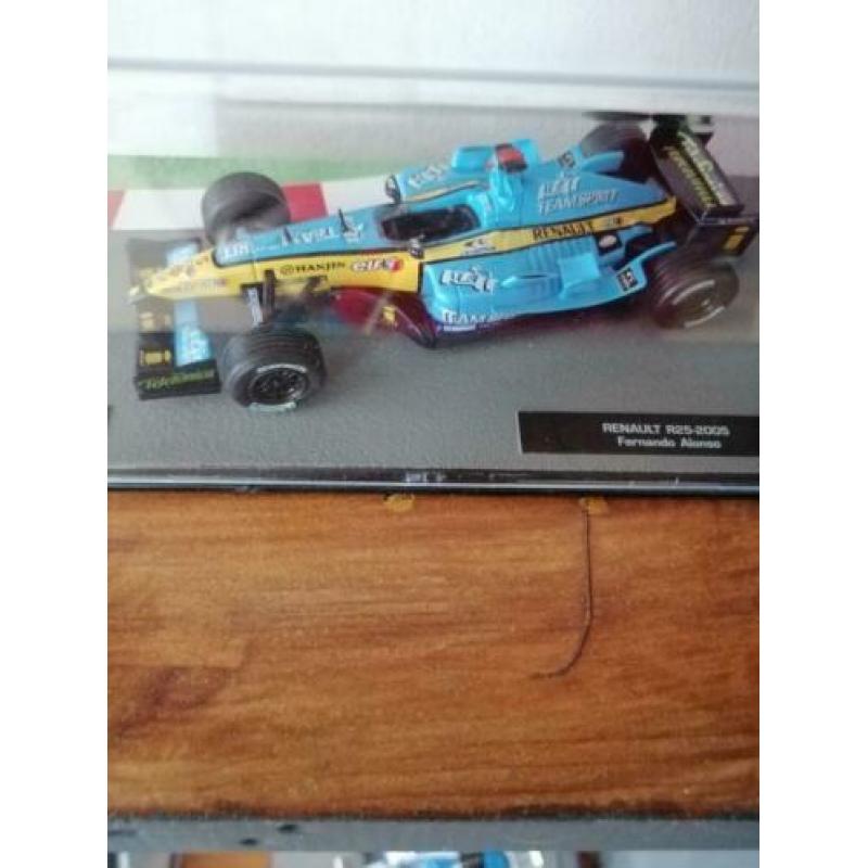 complete formule 1 collectie te koop 1.43 1.18 petje enz