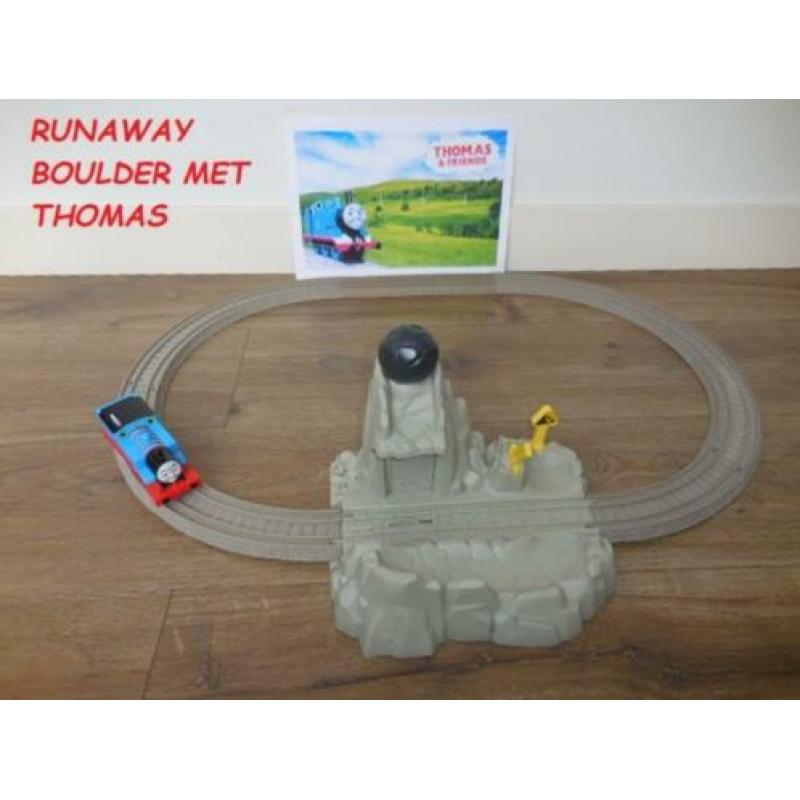 Trackmaster Thomas de Trein, Runaway Boulder Set met Thomas
