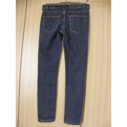 Blauwe skinny stretch jeans broek YES YES 164 XS 34 prima