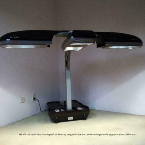 Philips Sunmobile HB971 Zonnehemel + Gezichtsbruiner